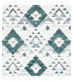 safavieh clearance moroccan tassel shag mts688y green rug