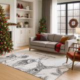 dalyn merry bright my10 flannel rug