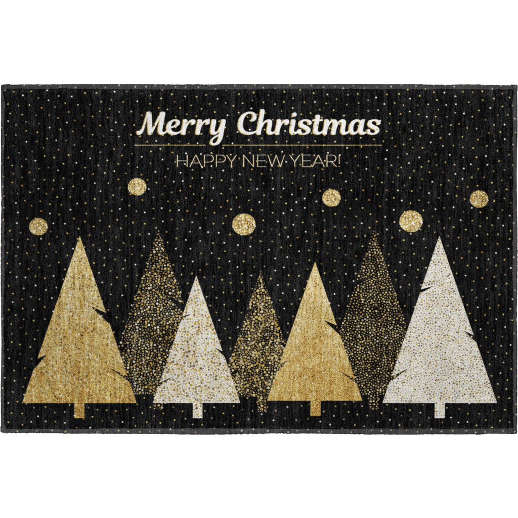 dalyn merry bright my11 black rug