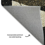 dalyn merry bright my11 black rug