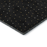 dalyn merry bright my11 black rug