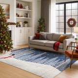 dalyn merry bright my12 navy rug