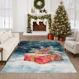 dalyn merry bright my13 blue rug