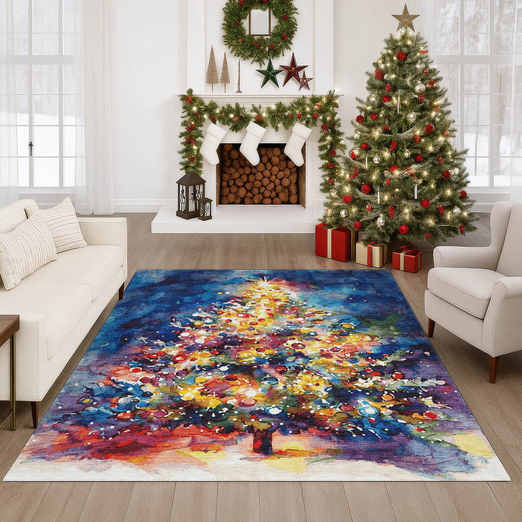 dalyn merry bright my14 navy rug