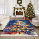 dalyn merry bright my14 navy rug