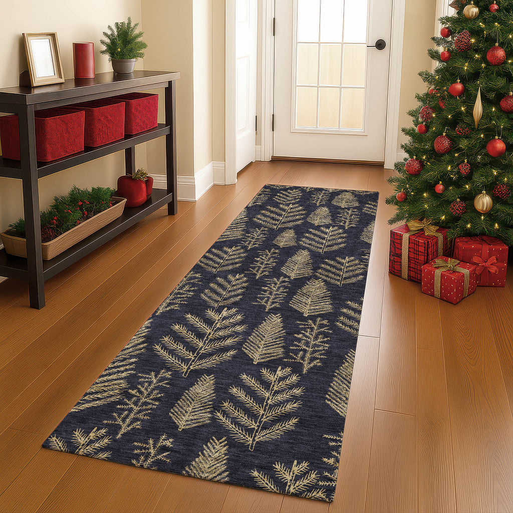 dalyn merry bright my21 black rug