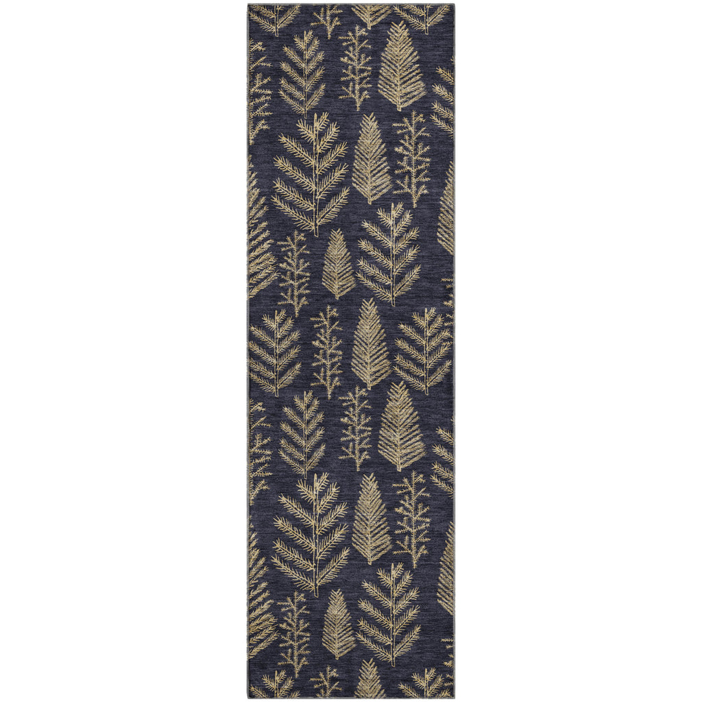 dalyn merry bright my21 black rug
