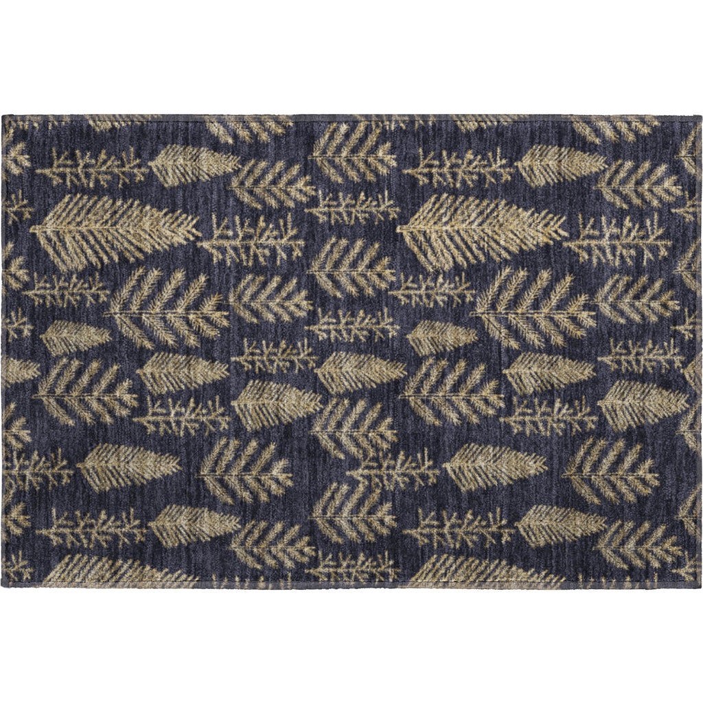 dalyn merry bright my21 black rug