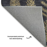 dalyn merry bright my21 black rug