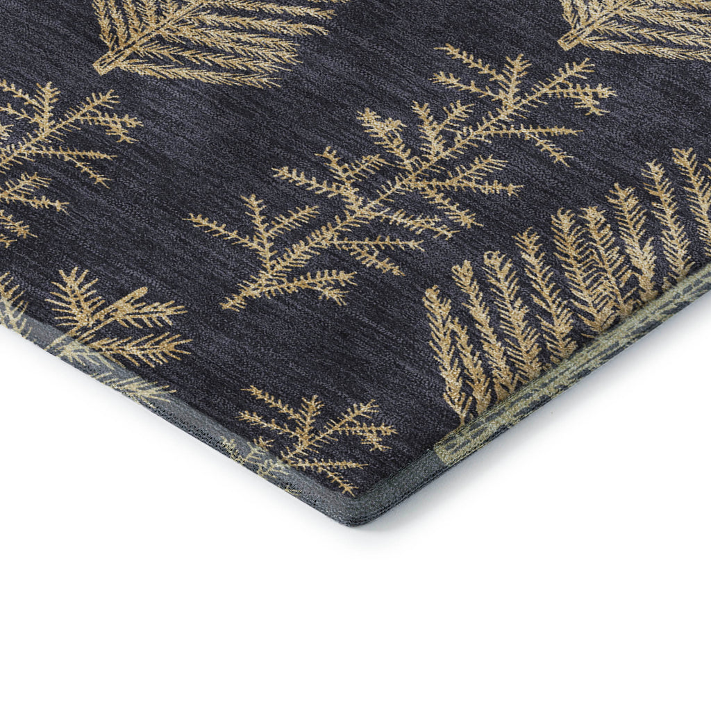 dalyn merry bright my21 black rug