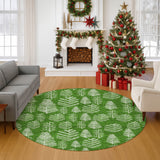 dalyn merry bright my21 green rug