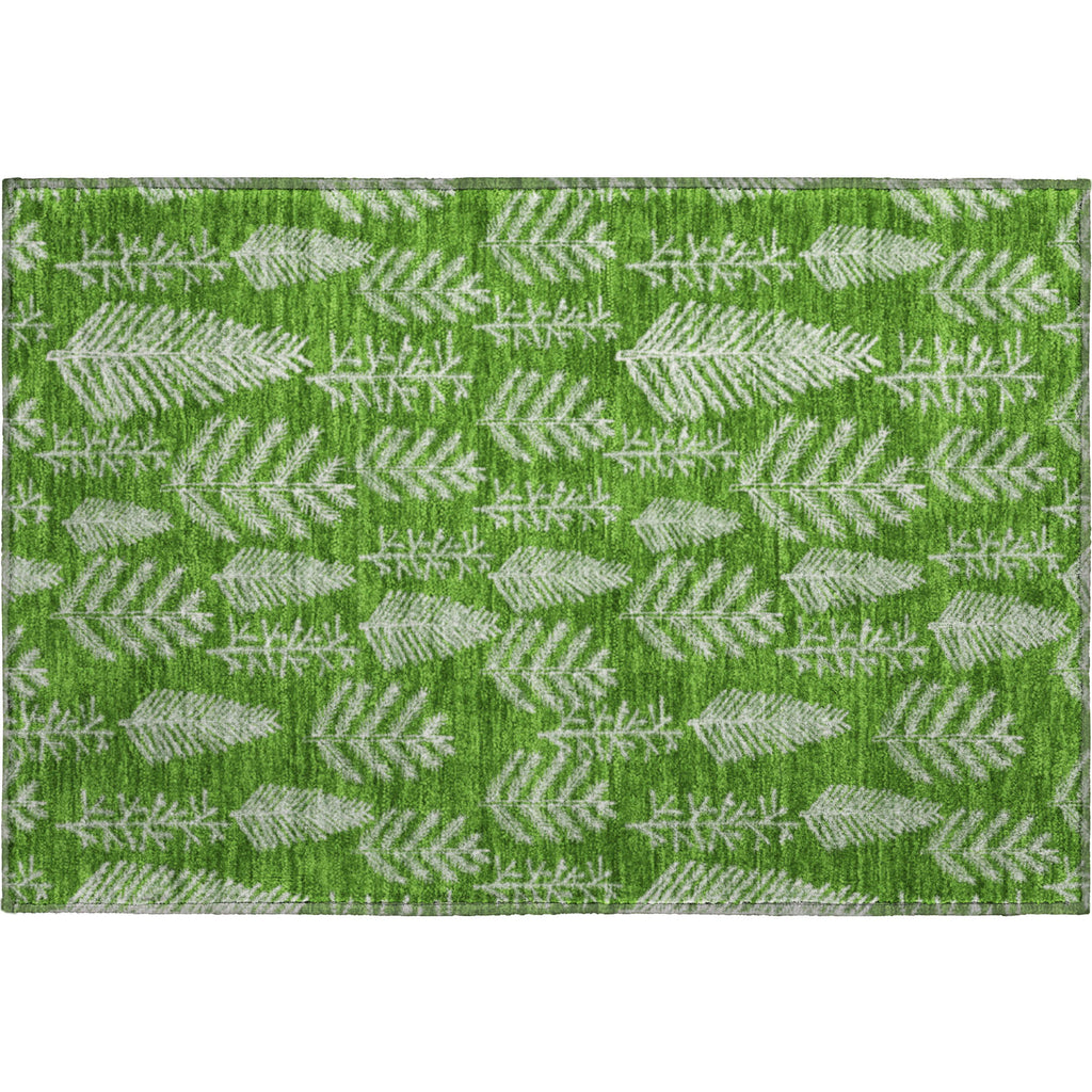 dalyn merry bright my21 green rug