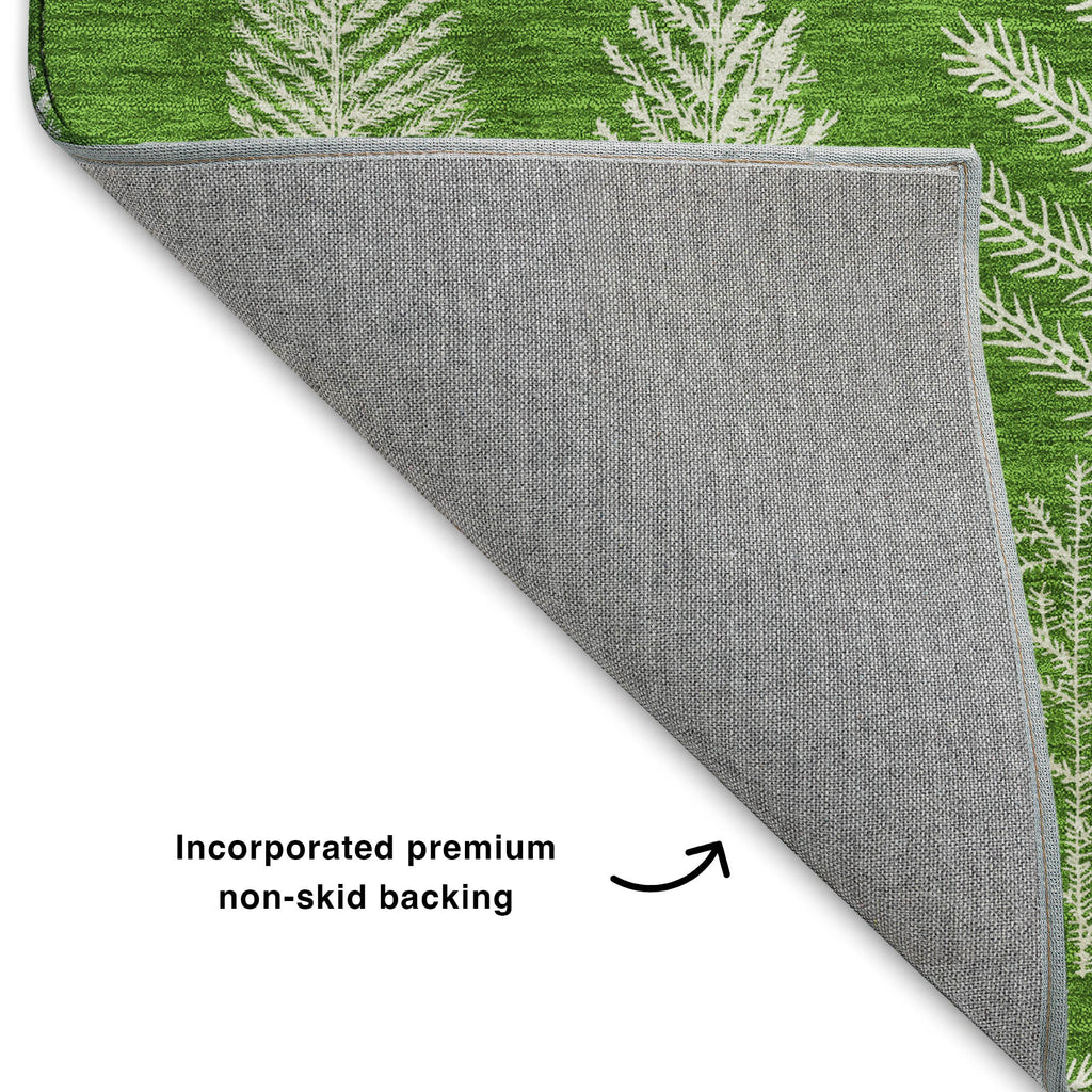 dalyn merry bright my21 green rug