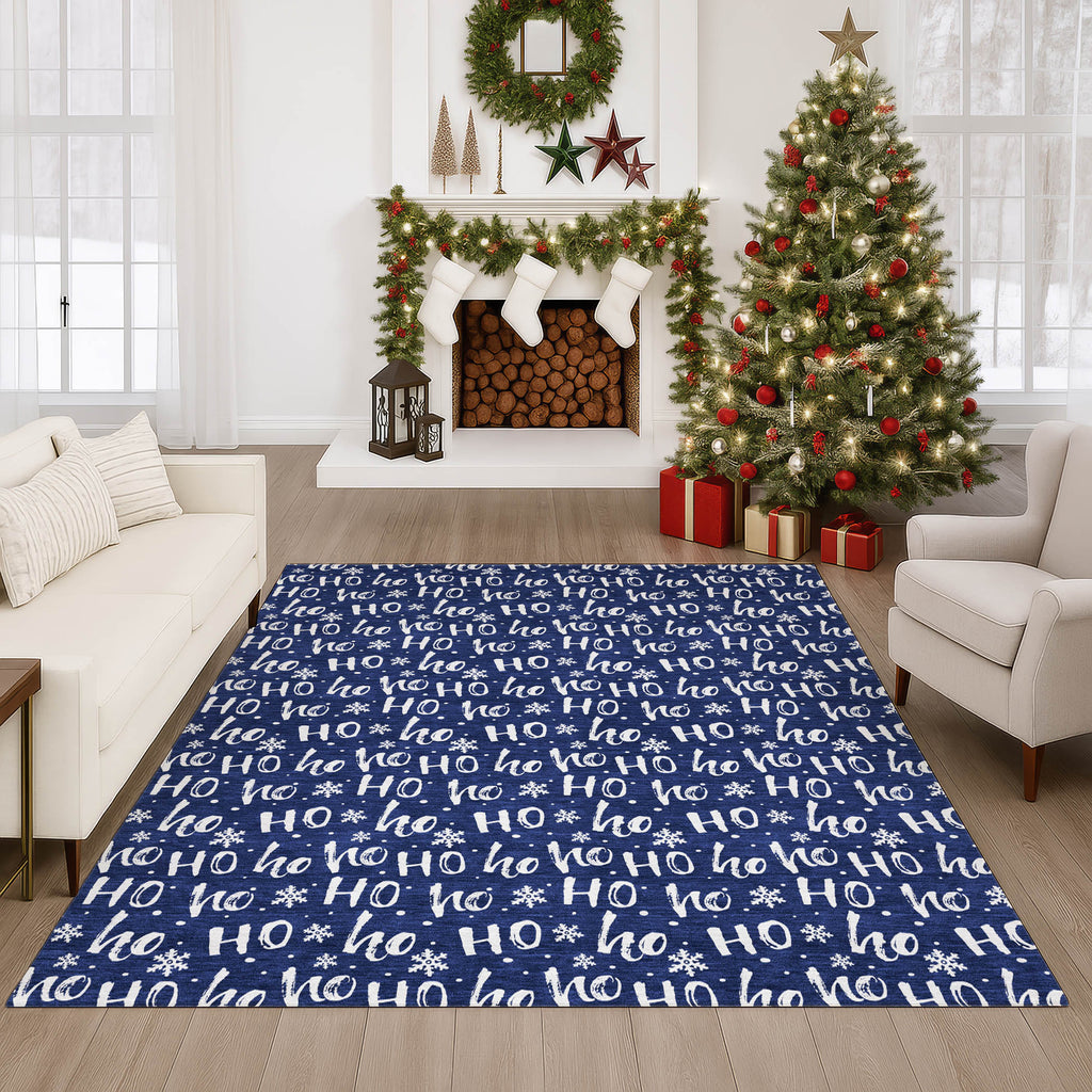 dalyn merry bright my22 navy rug