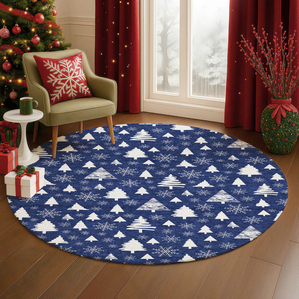 dalyn merry bright my23 navy rug