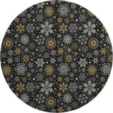 dalyn merry bright my25 black rug