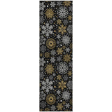 dalyn merry bright my25 black rug