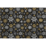 dalyn merry bright my25 black rug