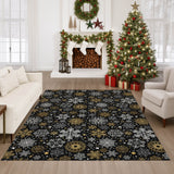 dalyn merry bright my25 black rug