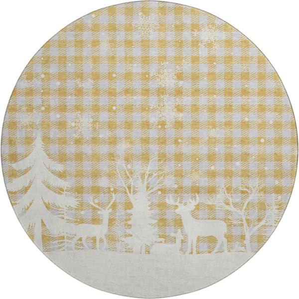 dalyn merry bright my26 gold rug