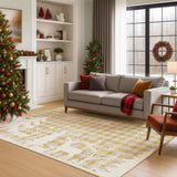 dalyn merry bright my26 gold rug