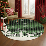 dalyn merry bright my26 green rug