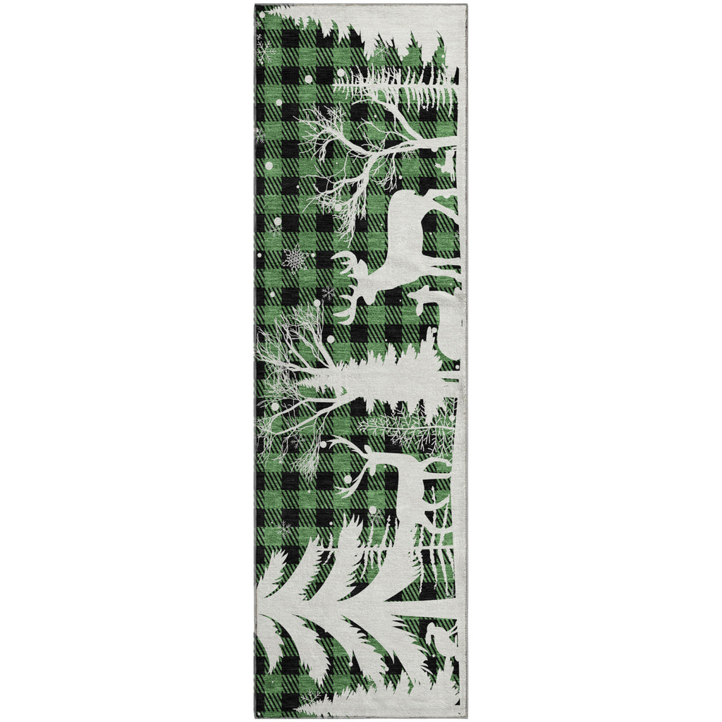 dalyn merry bright my26 green rug