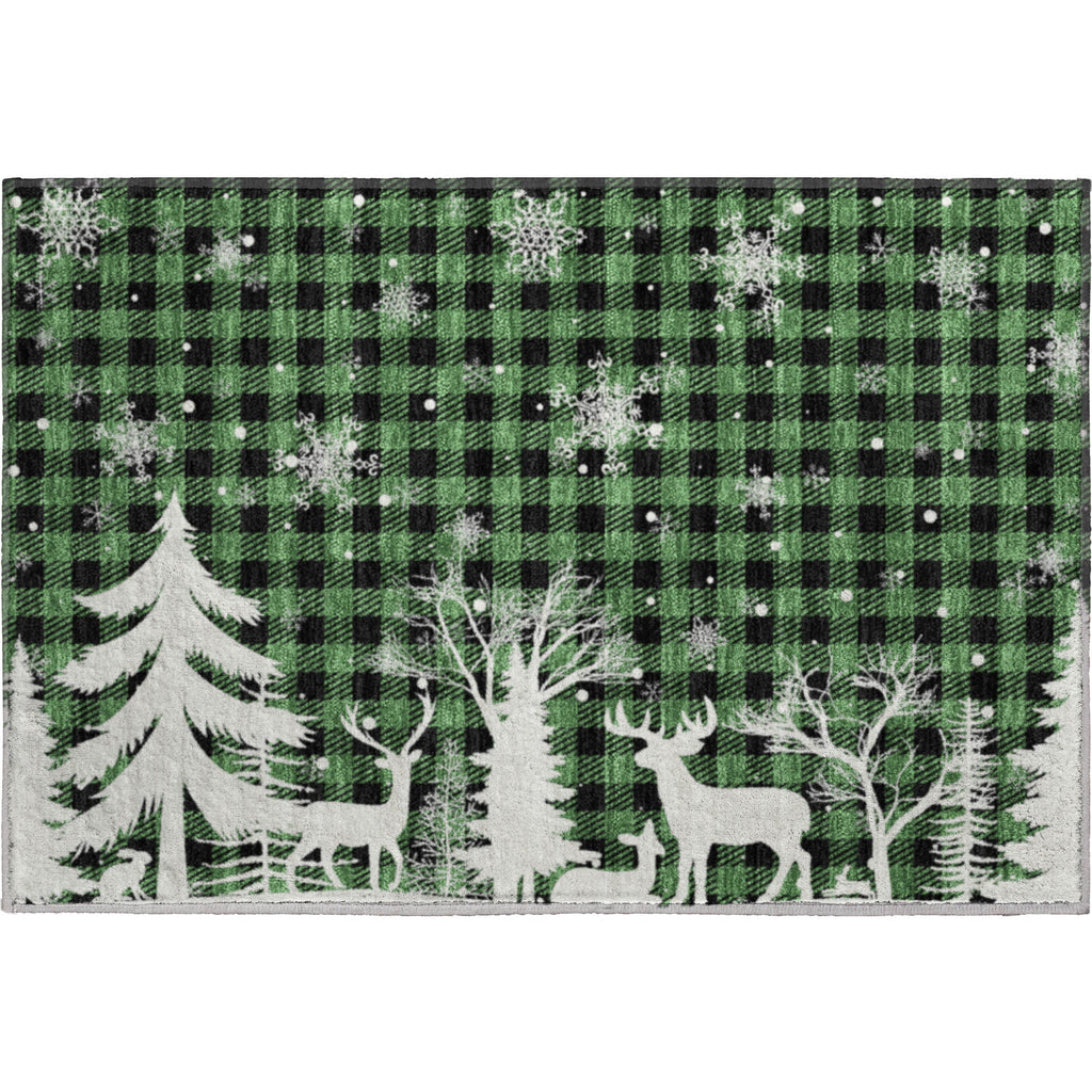 dalyn merry bright my26 green rug