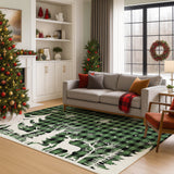 dalyn merry bright my26 green rug