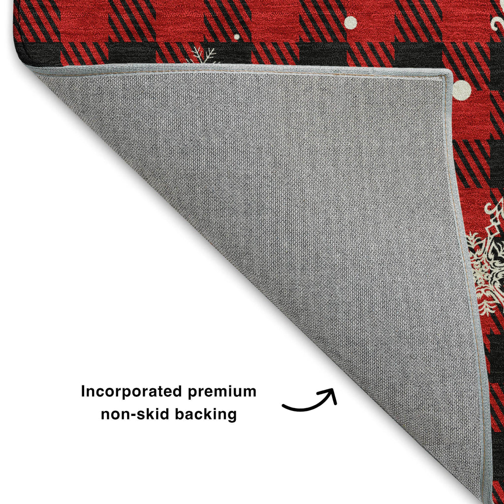 dalyn merry bright my26 red rug