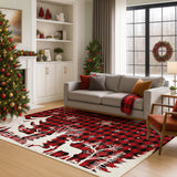 dalyn merry bright my26 red rug