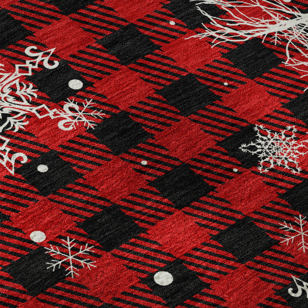 dalyn merry bright my26 red rug
