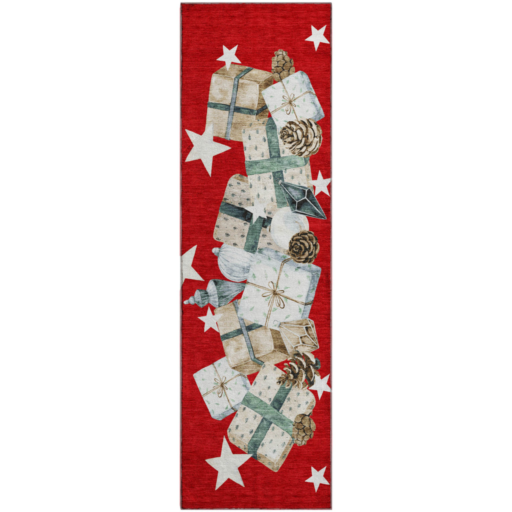 dalyn merry bright my27 red rug