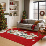 dalyn merry bright my27 red rug