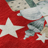 dalyn merry bright my27 red rug