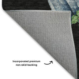 dalyn merry bright my28 black rug