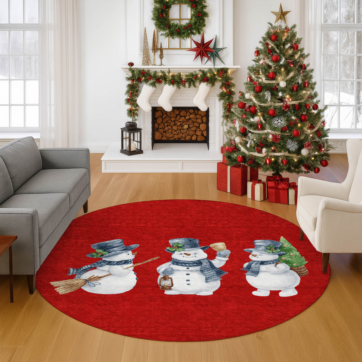 dalyn merry bright my28 red rug