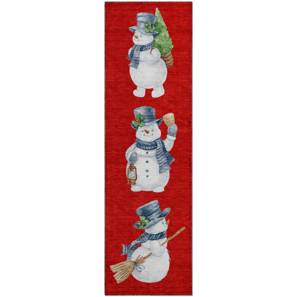 dalyn merry bright my28 red rug