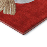 dalyn merry bright my28 red rug