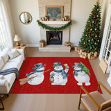 dalyn merry bright my28 red rug