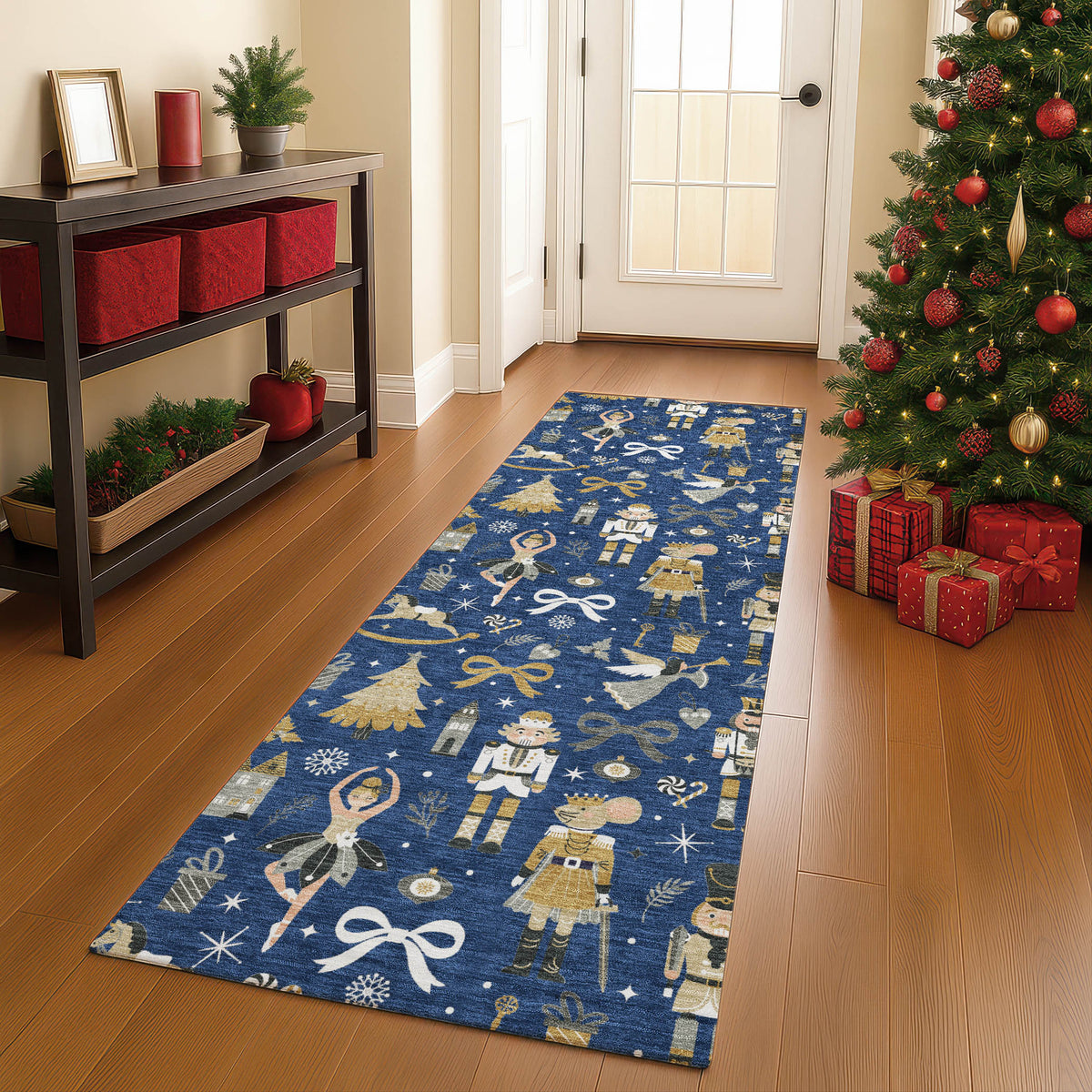 dalyn merry bright my29 navy rug