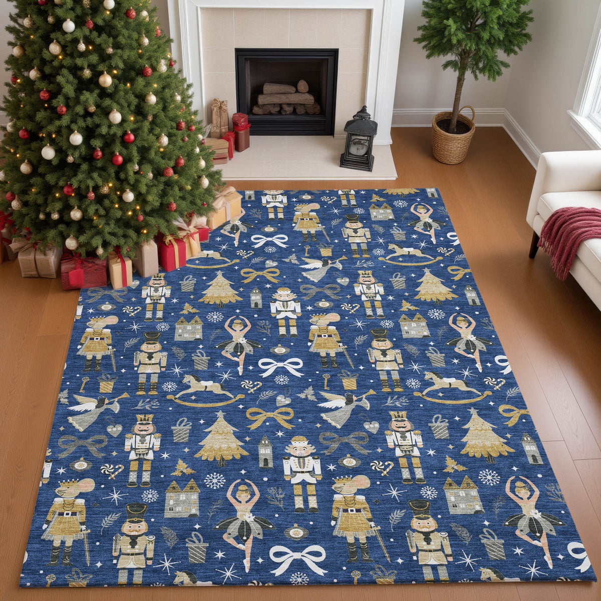 dalyn merry bright my29 navy rug