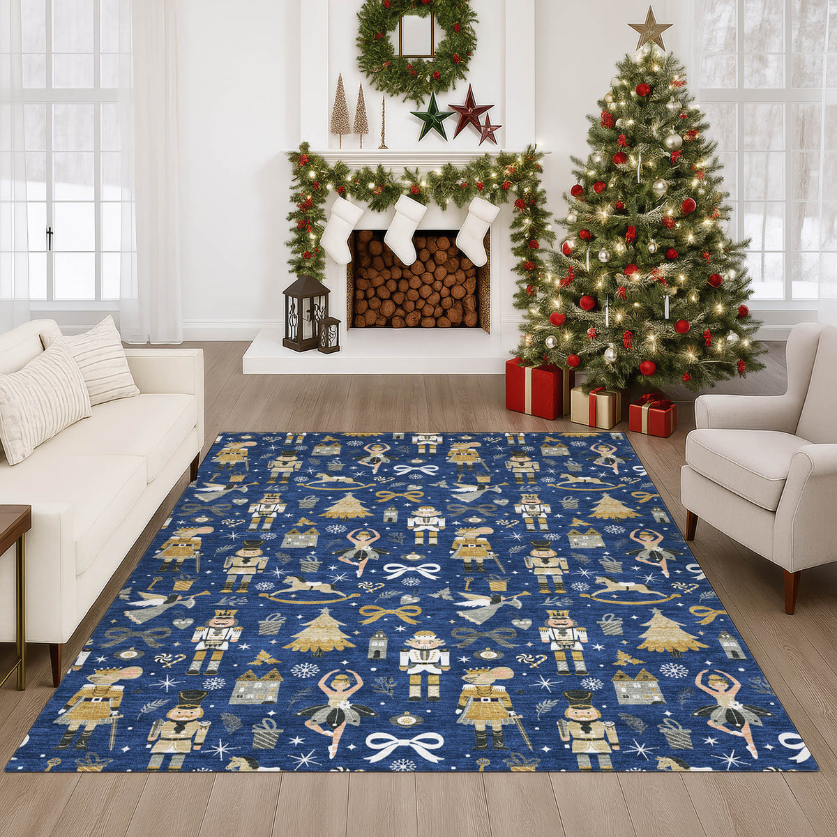 dalyn merry bright my29 navy rug