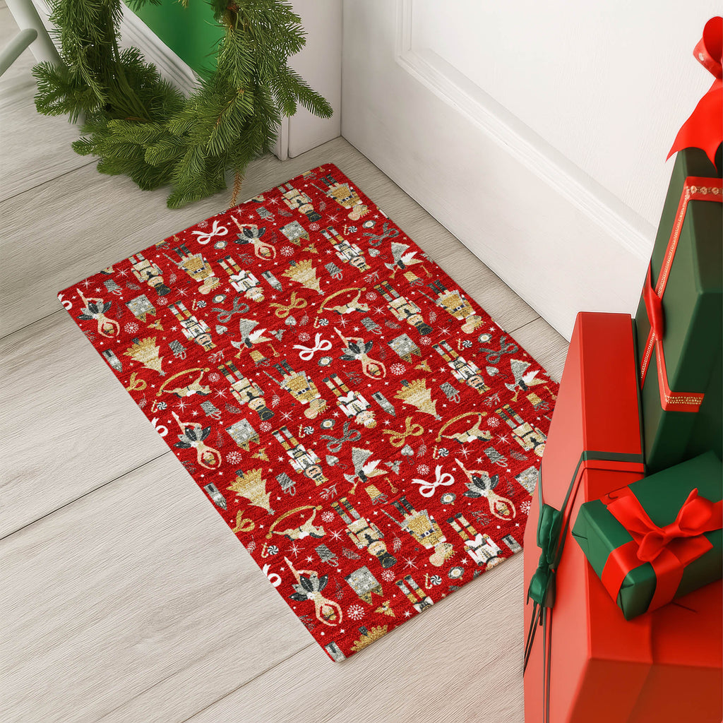dalyn merry bright my29 red rug