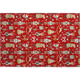 dalyn merry bright my29 red rug