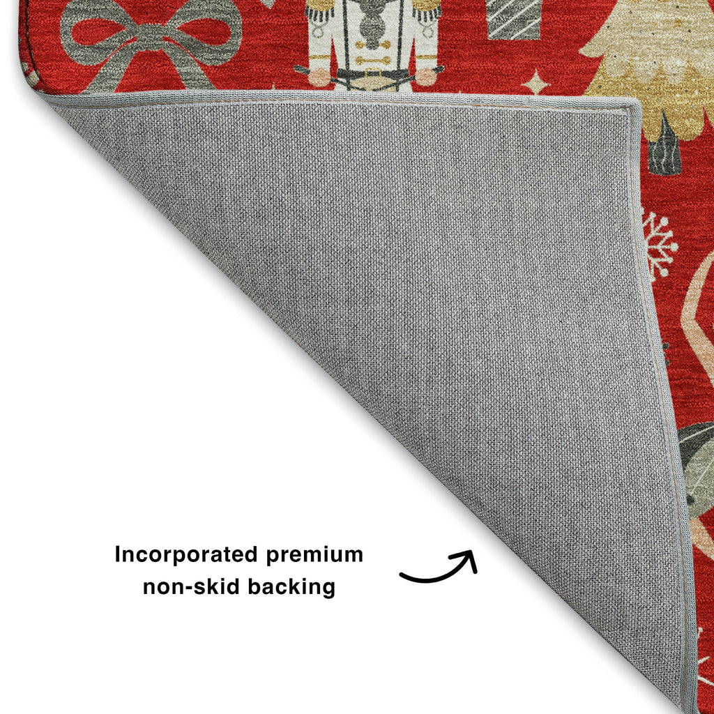 dalyn merry bright my29 red rug