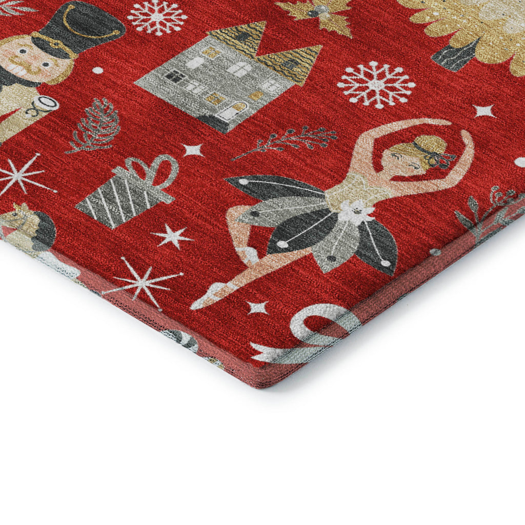 dalyn merry bright my29 red rug