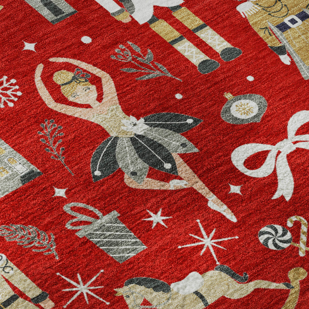 dalyn merry bright my29 red rug