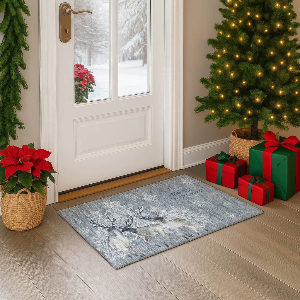 dalyn merry bright my2 gray rug