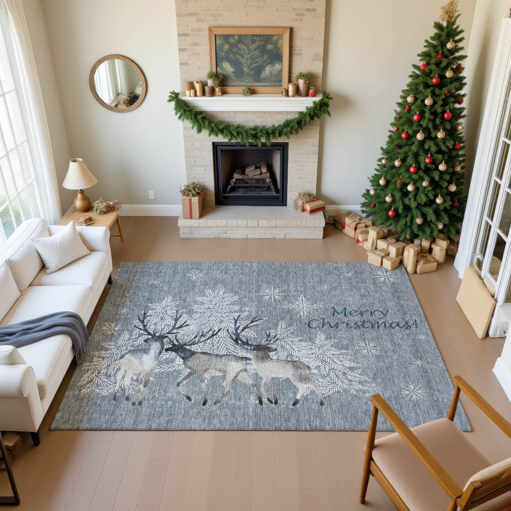 dalyn merry bright my2 gray rug
